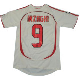 2006/07 AC Milan Away White Retro Soccer Jersey