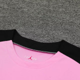 2025 PSG Pink Vest Training Jersey(A Set)