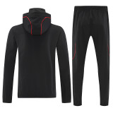 2026/27 AD~ Black Hoody Zipper Jacket
