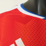 2026/27 Chile Home Red Player Version Soccer Jersey