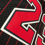 1997/98 Bulls JORDAN #23 Black Retro NBA Jerseys 热压