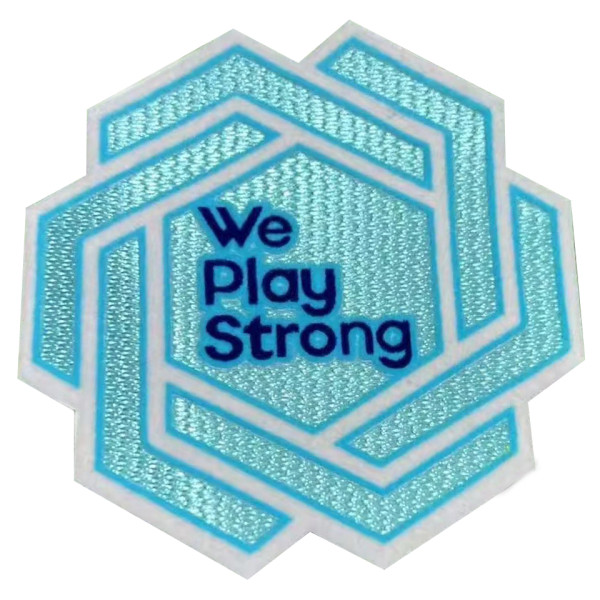 We Play Strong  UEFA Women's Euro PATCH 2025 欧洲杯女足章 (You can buy it alone OR tell us which jersey to print it on. )