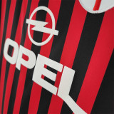 1999/2000 AC Milan Home Long Sleeve Retro Soccer Jersey