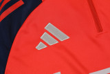 2025 M Utd Red Kids Sweater Tracksuit