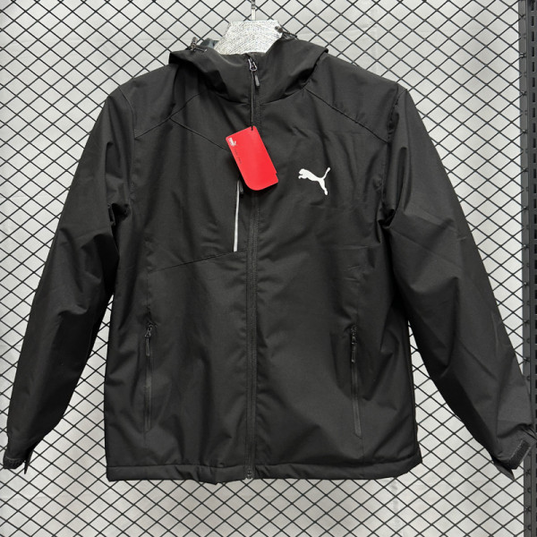 2025 PM Velvet Thickened warm Black Outdoor Jackets #F10加绒冲锋衣