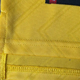 1996/98 ARS Away Yellow Retro Soccer Jersey