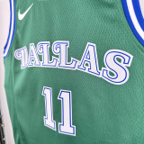 Mavericks IRVING #11 Green Retro NBA Jerseys