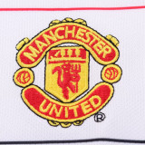 2003/2005 M Utd Away White Retro Kids Soccer Jersey