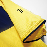 2002 Scotland Away Yellow Retro Soccer Jersey