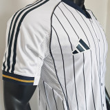 2025/26 Boca White Baseball Player Version T-Shirt  硅胶版