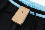 A2433 Jordan Blue Black Casual Short Pants