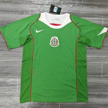 2004/2005 Mexico Home Green Retro Soccer Jersey