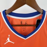 Thunder WILLIANS #8 Orange NBA Jersey