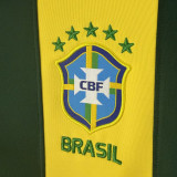 2026 Brazil Yellow And Green Training Sweater