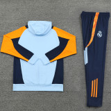 2025 RM Blue Hoody Zipper Jacket Tracksuit