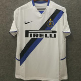 2002/03 In Milan Away White Retro Soccer Jersey