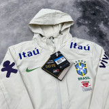 2025 Brazil White Outdoor Jacket #102冲锋衣