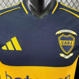 2025/26 Boca 120th Anniversary Edition Player Version Soccer Jersey 不印 右臂和后幅广告