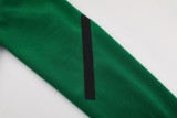2025 AD~ Green Zipper Jacket Tracksuit