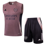 2025/26  ARS Grey Purple Vest Training Jersey(A Set)