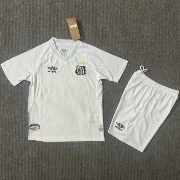 2025/26 Santos Home Kids Soccer Jersey
