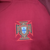 2016/17 Portugal Home Kids Retro Soccer Jersey