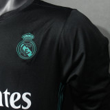 2017/18 RM Away Retro Player Version Long Sleeve Jersey 球员版