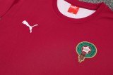 2026/27 Morocco Red Training Jersey(A Set)