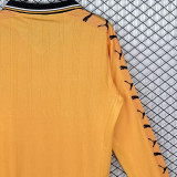 1998/1999 Wolves Home Yellow Retro Long Sleeve Soccer Jersey