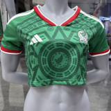 2026/27 Mexico Home Green Women Soccer Jersey 女