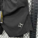 2025/26 UA Black Casual Double Layer Short Pants  A247 双层短裤