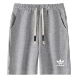 2025 AD Grey Pure Cotton Short Pants 浅灰