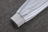 2025/26 RM Grey White Kids Jacket Tracksuit