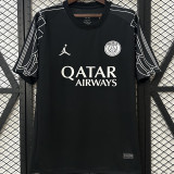 2024/25 PSG 4Th Black Fans Soccer Jersey