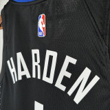 Clippers HARDEN #1 Black NBA Jerseys