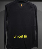2011/12 BA Away Black Retro Player Version Long Sleeve Soccer Jersey  球员版