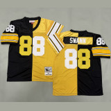 SWANN #88 Men's Pittsburgh Steelers Retro NFL Jersey 钢人