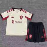 2025/26 LFC Away White Kids Soccer Jersey