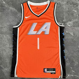 2026 Clippers HARDEN #1 Orange City Edition NBA Jerseys