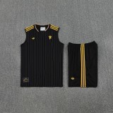 2025/26 M Utd Black Vest Training Jersey(A Set)
