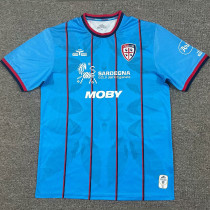 2025/26 Cagliari Third Blue Fans Soccer Jersey 卡利亚里