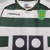 2001/03 Lisbon Home Retro Soccer Jersey
