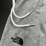 2025 TNF Grey Pure Cotton Sports Trousers Zipper style