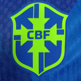 2025/26 Brazil Away Blue Player Version Jersey