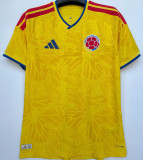2026/27 Colombia Home Yellow Player Version Soccer Jersey