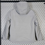2025 UA Cotton Thickened Warm Grey Outdoor Jacket #A803加棉冲锋衣