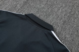 2025/26 Argentina Dark Grey POLO Retro Sweater Tracksuit