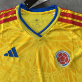 2026/27 Colombia Home Yellow Women Soccer Jersey