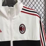 2025/26 AC White Retro Windbreaker