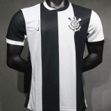 2024/25 Corinthians Third Black WHite Player Version Soccer Jersey